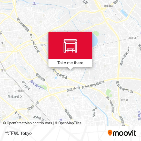 Miyashita Bridge map