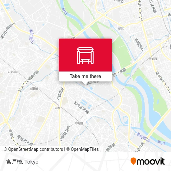 宮戸橋 map
