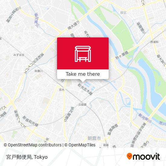宮戸郵便局 map