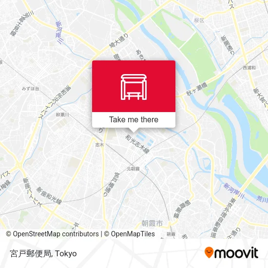 宮戸郵便局 map
