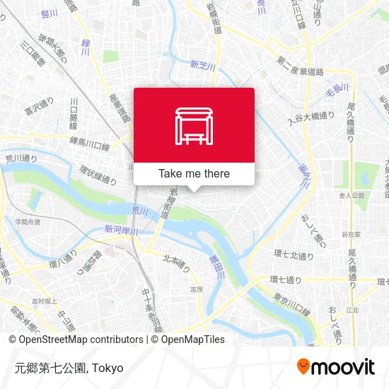 元郷第七公園 map