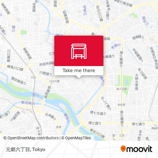 元郷六丁目 map