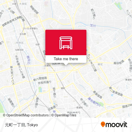 元町一丁目 map