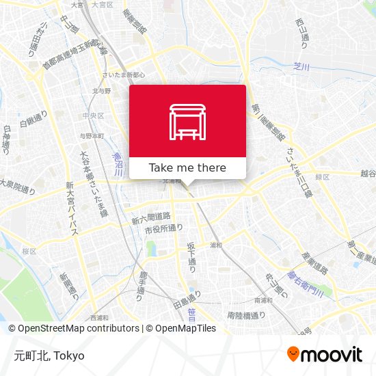 元町北 map