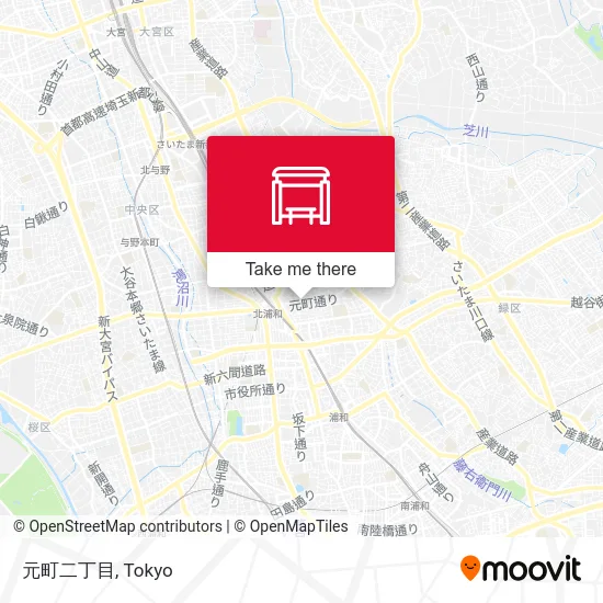 Motomachi 2-chome map