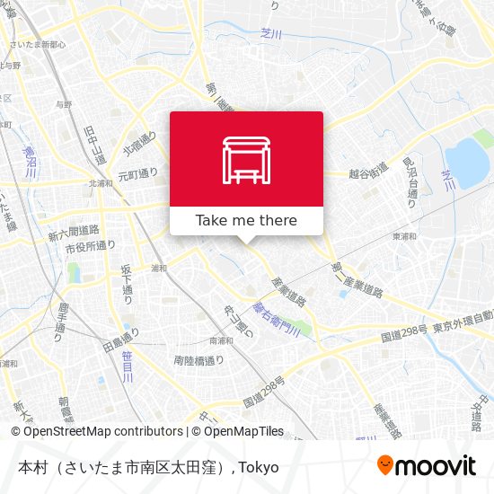 本村（さいたま市南区太田窪） map