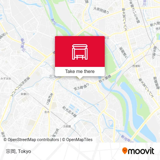 宗岡 map