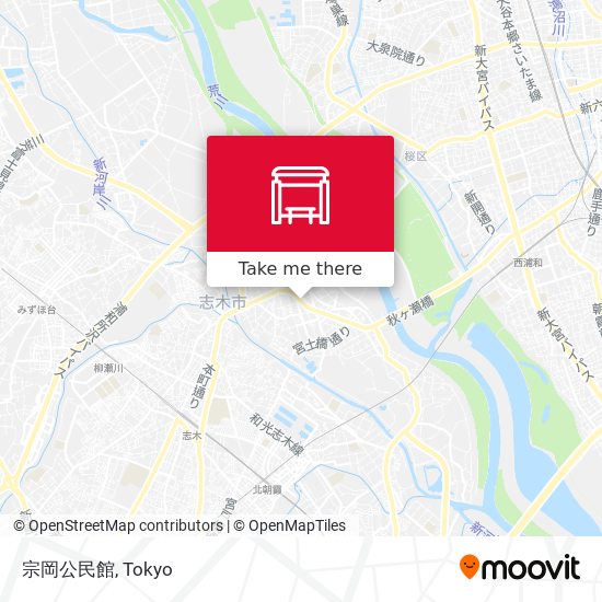 宗岡公民館 map