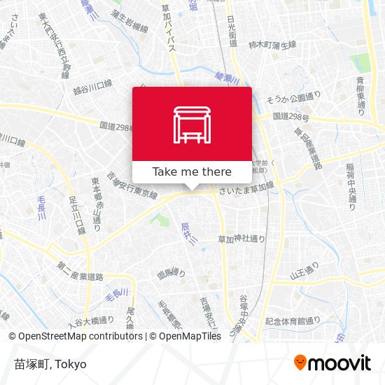 苗塚町 map