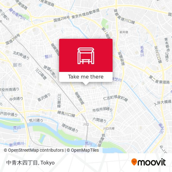 中青木四丁目 map