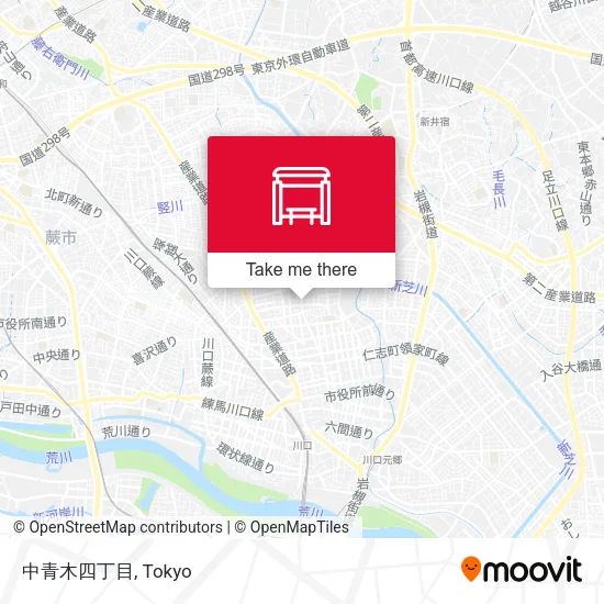 中青木四丁目 map