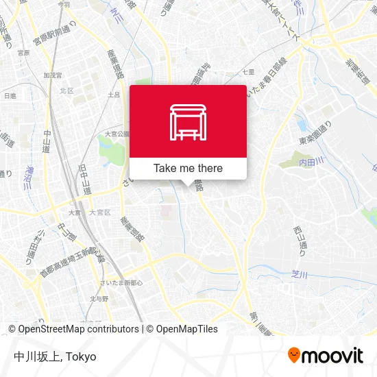 中川坂上 map