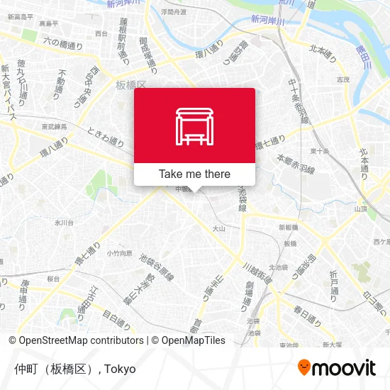 仲町（板橋区） map