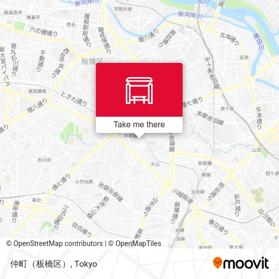 仲町（板橋区） map