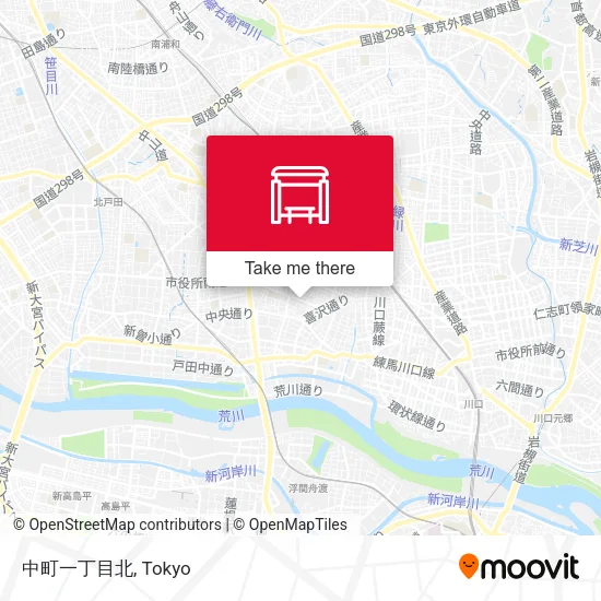 中町一丁目北 map