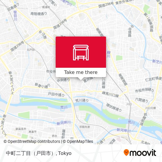 中町二丁目（戸田市） map