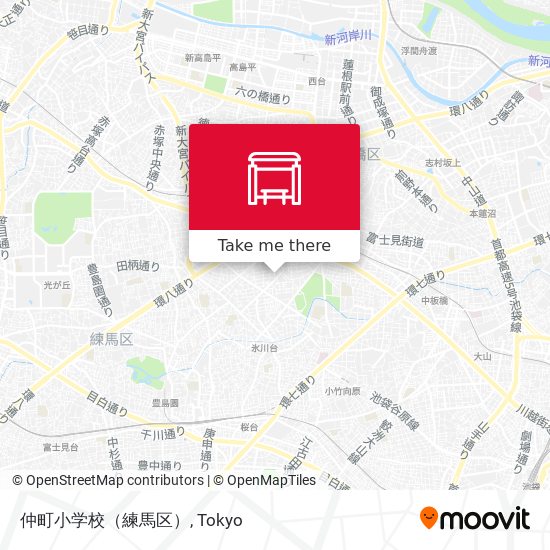 仲町小学校（練馬区） map