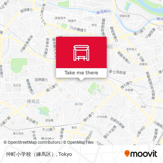 仲町小学校（練馬区） map