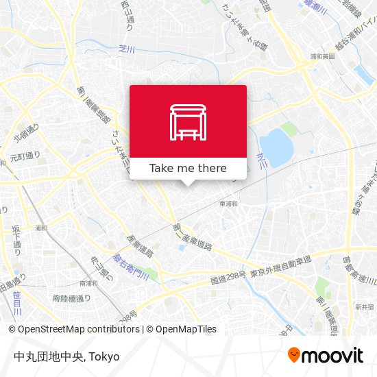中丸団地中央 map