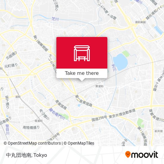 中丸団地南 map