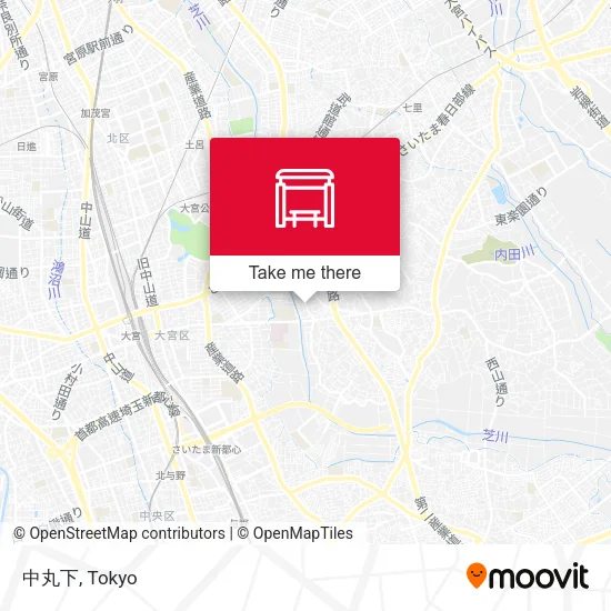 中丸下 map