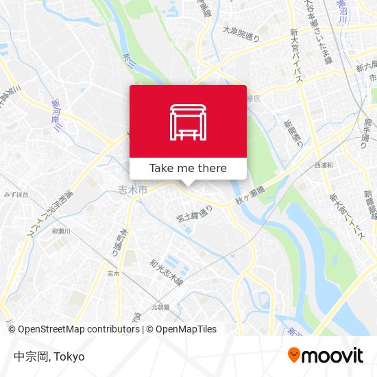 中宗岡 map