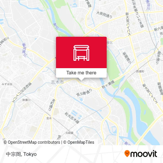 中宗岡 map