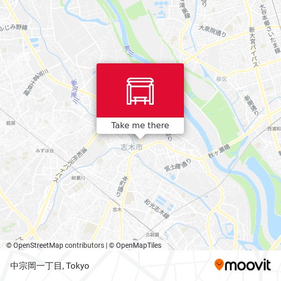 中宗岡一丁目 map