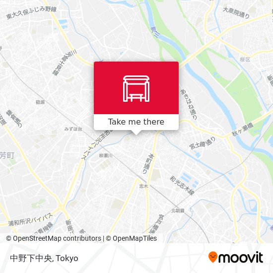中野下中央 map