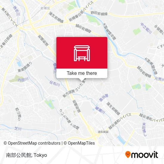 南部公民館 map