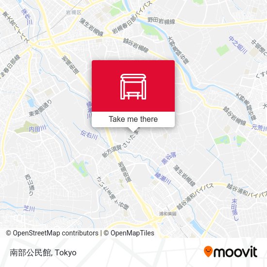 南部公民館 map