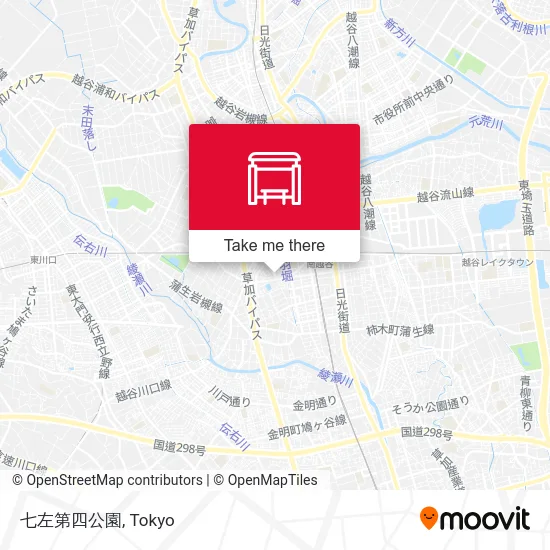 Nanasawa 4th Park map