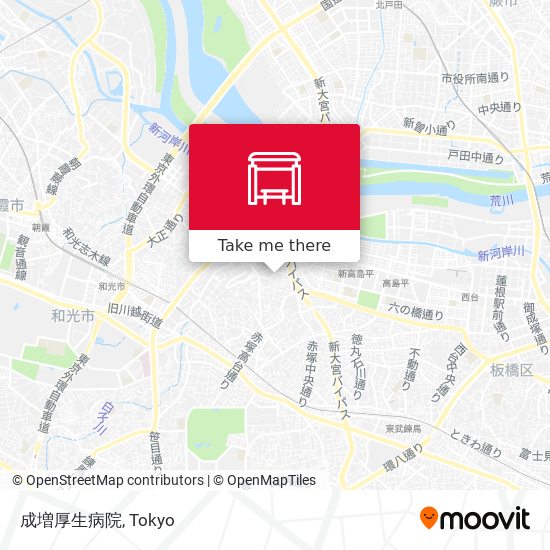 成増厚生病院 map