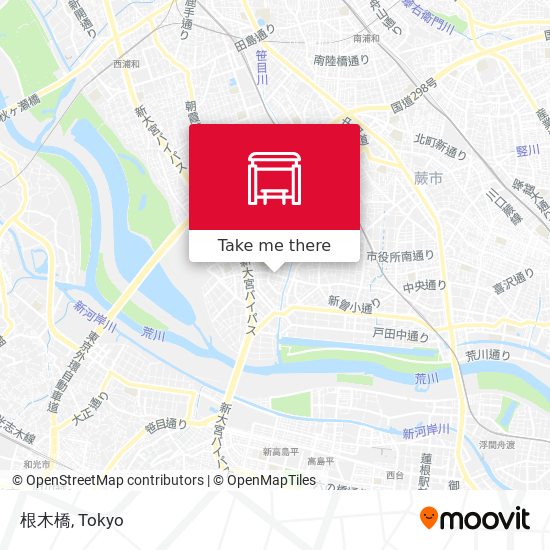 根木橋 map