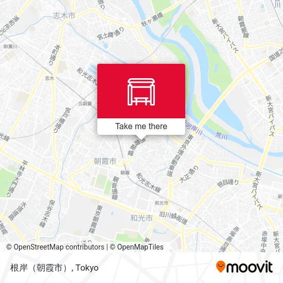 Negishi (Asaka City) map