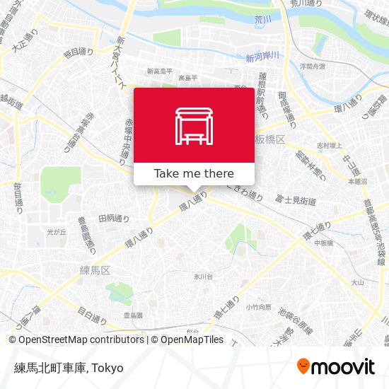 練馬北町車庫 map