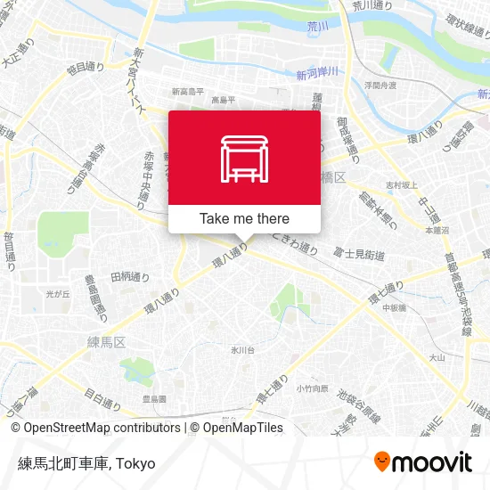 練馬北町車庫 map