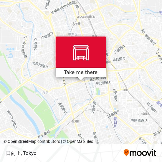 日向上 map