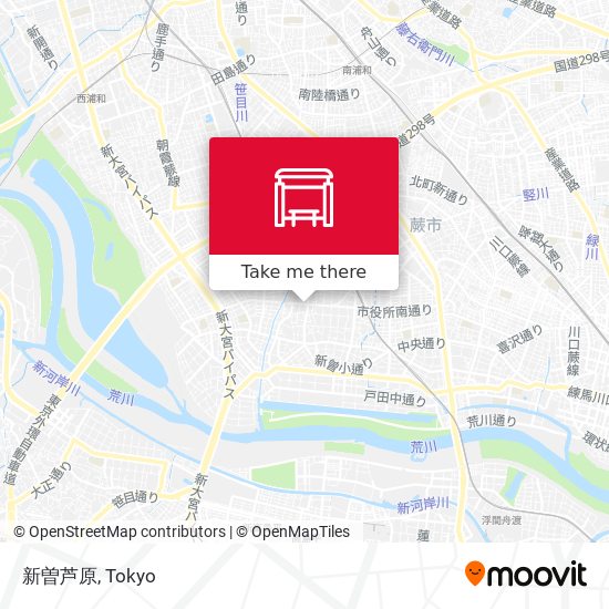 新曽芦原 map