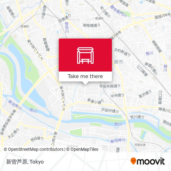 新曽芦原 map