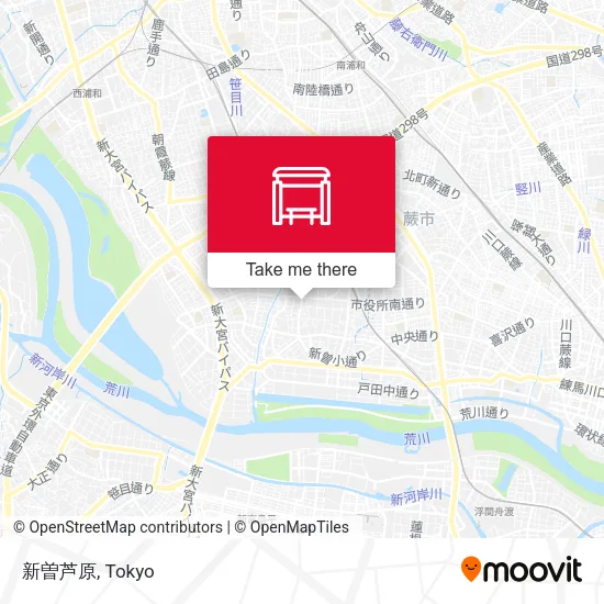 新曽芦原 map