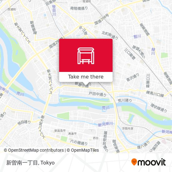 新曽南一丁目 map