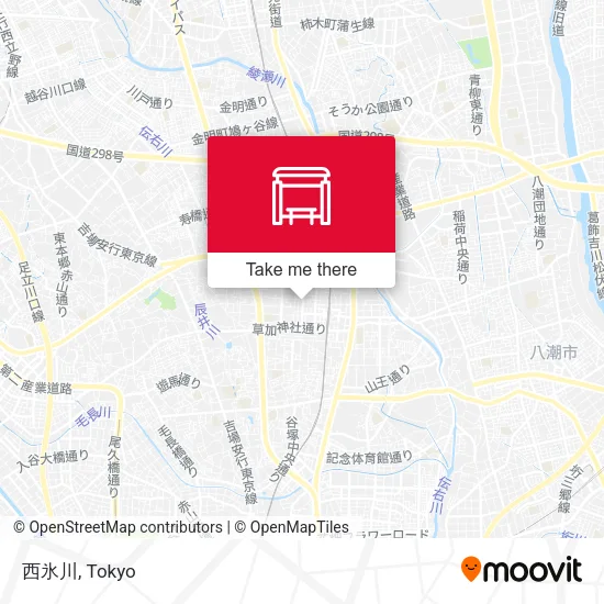 西氷川 map