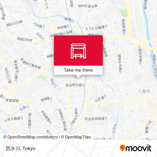 西氷川 map