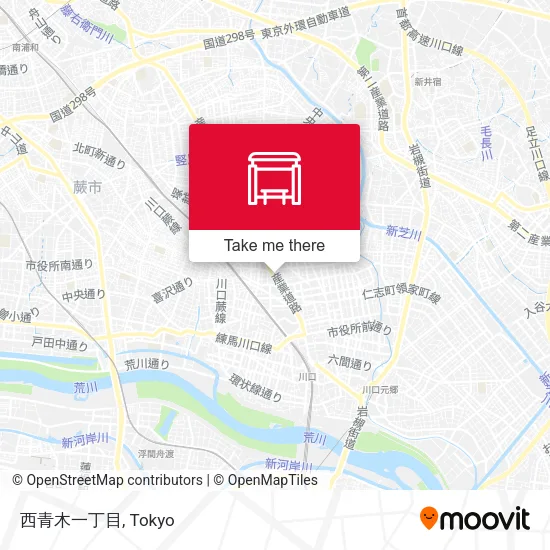 西青木一丁目 map