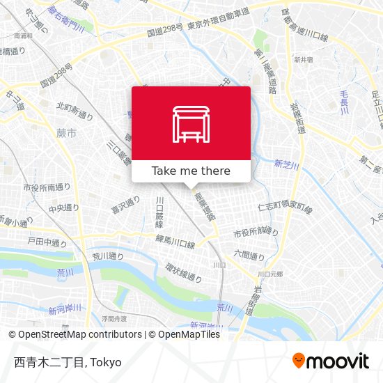 西青木二丁目 map