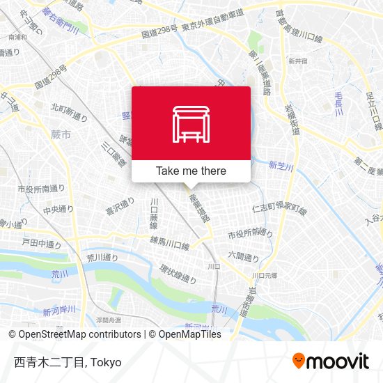 西青木二丁目 map