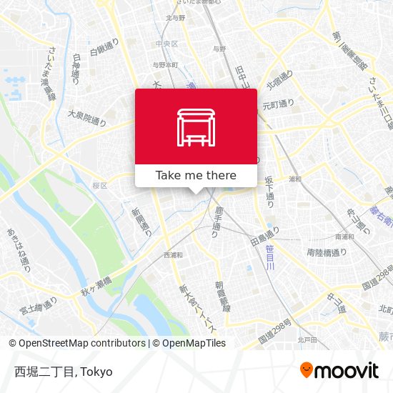 西堀二丁目 map