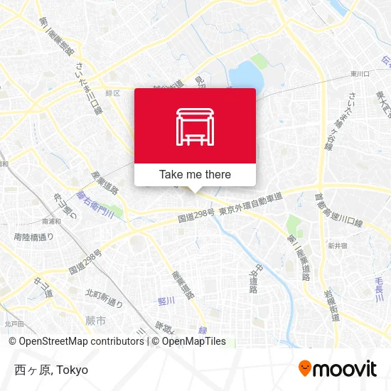 西ヶ原 map