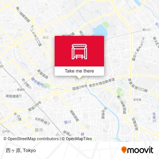 西ヶ原 map